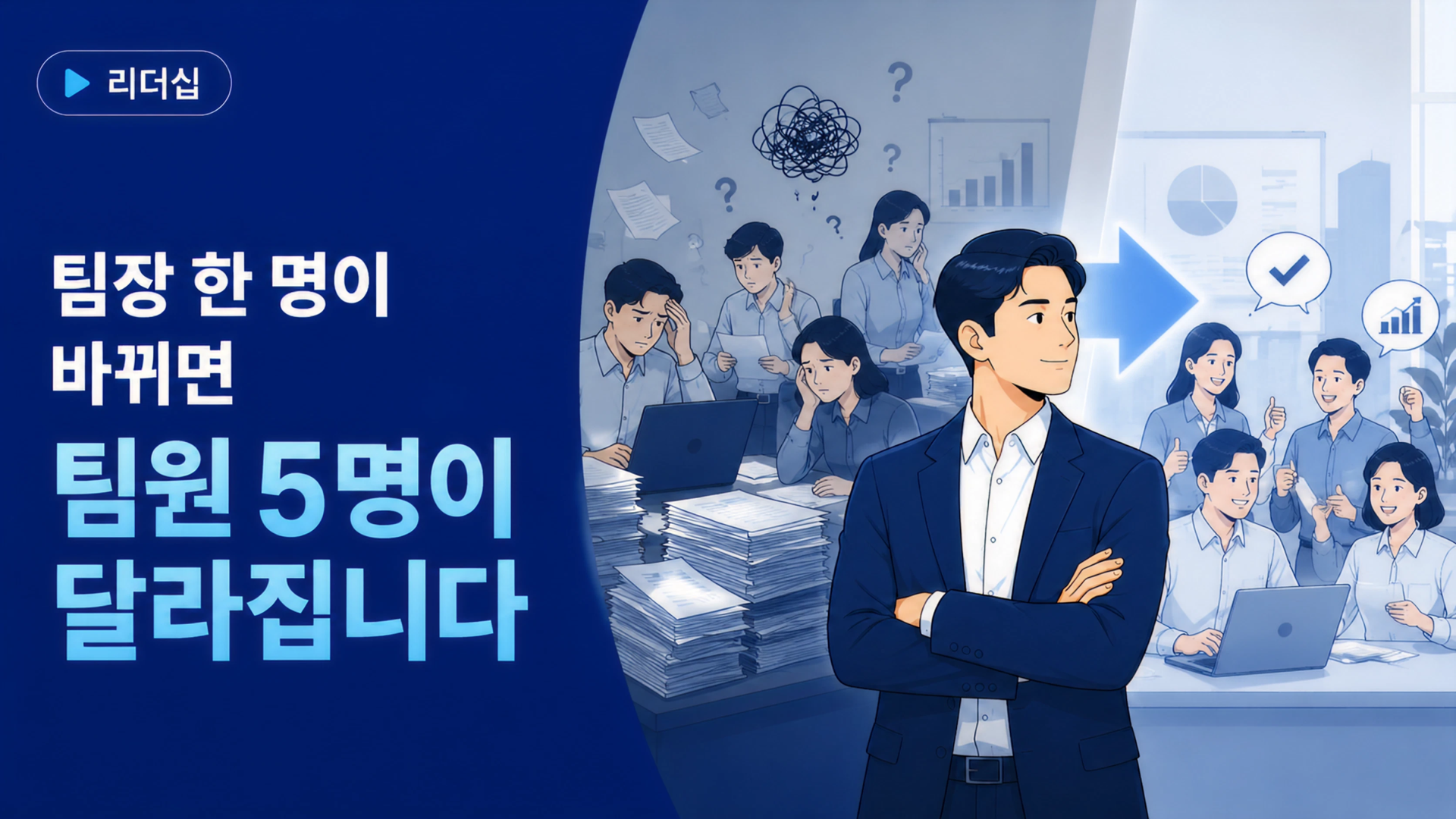 팀장 시리즈 ③ 팀장 한 명이 바뀌면 팀원 5명이 달라집니다