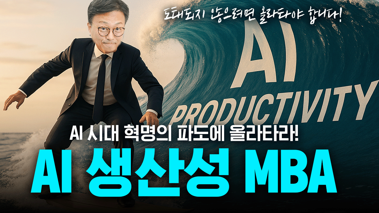 [AI 생산성 MBA] AI가 변화시킨 고객/상품/업무방식/인재/조직문화! 